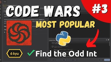 Find the Odd Int - Codewars Popular Katas SOLVED #3