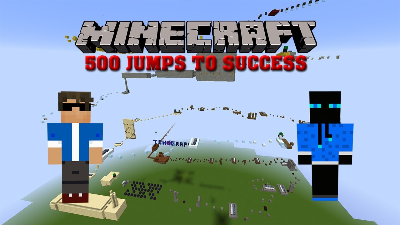 Let's play Adventure Map - 500 JUMPS TO SUCCESS #5 - YouTube