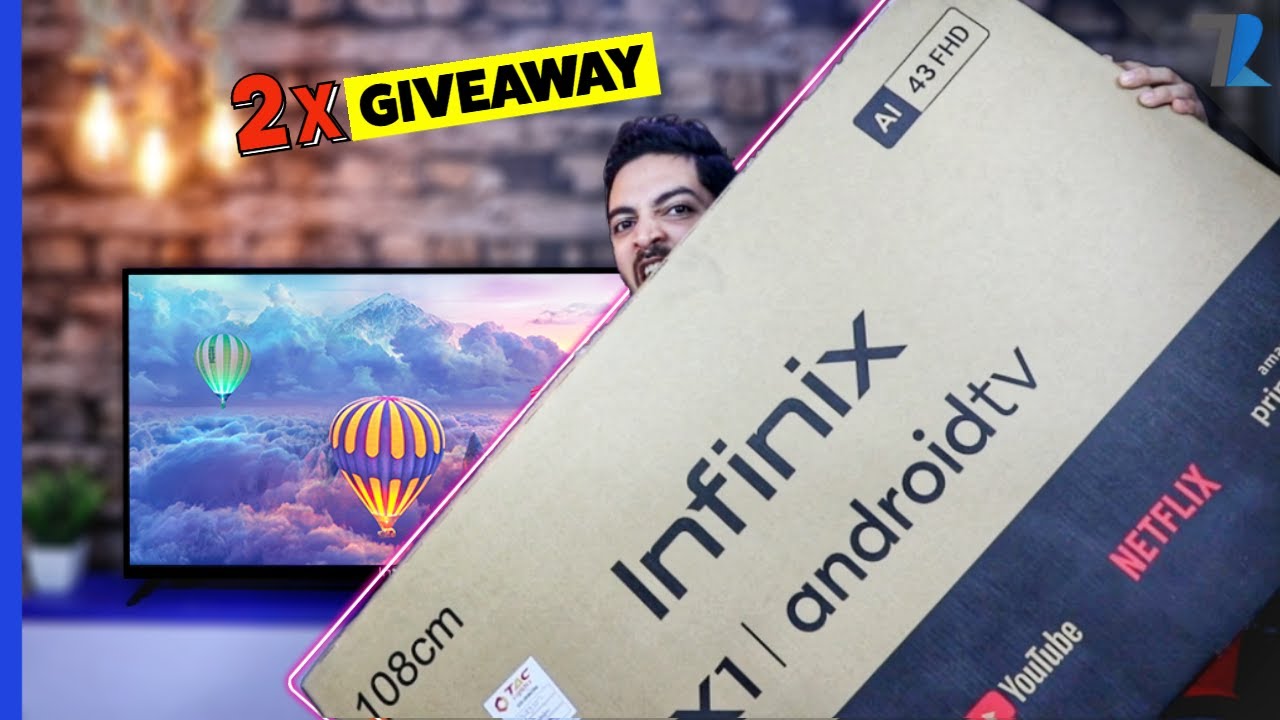 Infinix X1 43" Smart Android TV😍 - Unboxing & Hands On💪 | 2x GIVEAWAY🔥🔥