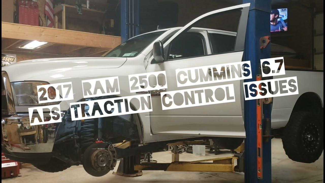 Ram 2500 abs traction control light c0034 YouTube