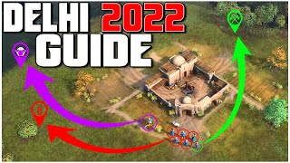 DELHI 2022 Build Order | AoE4 | Grubby