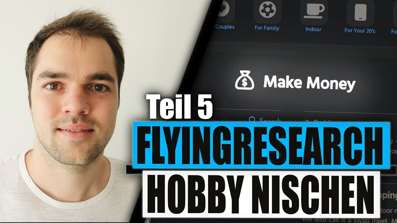 Wie finde ich Nischen mit FlyingResearch | Nischen Analyse für TShirt Business
