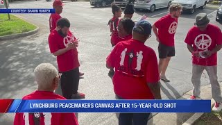 Lynchburg Peacemakers canvas after 15 year old shot