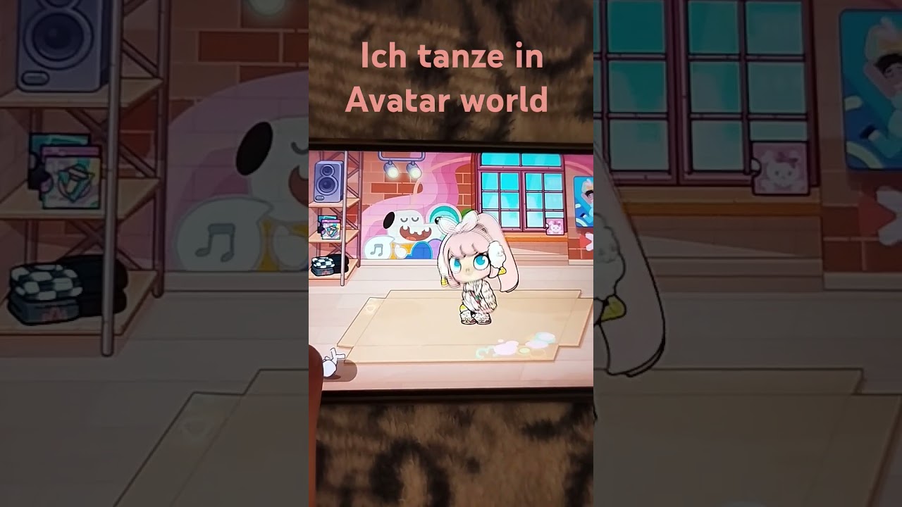 Ich tanze in Avatar world 