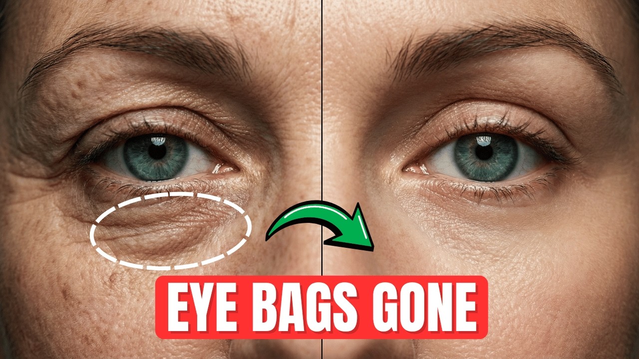 ВАУ! Эта простая йога для лица уменьшает мешки под глазами, нависшие веки и мелкие морщины.