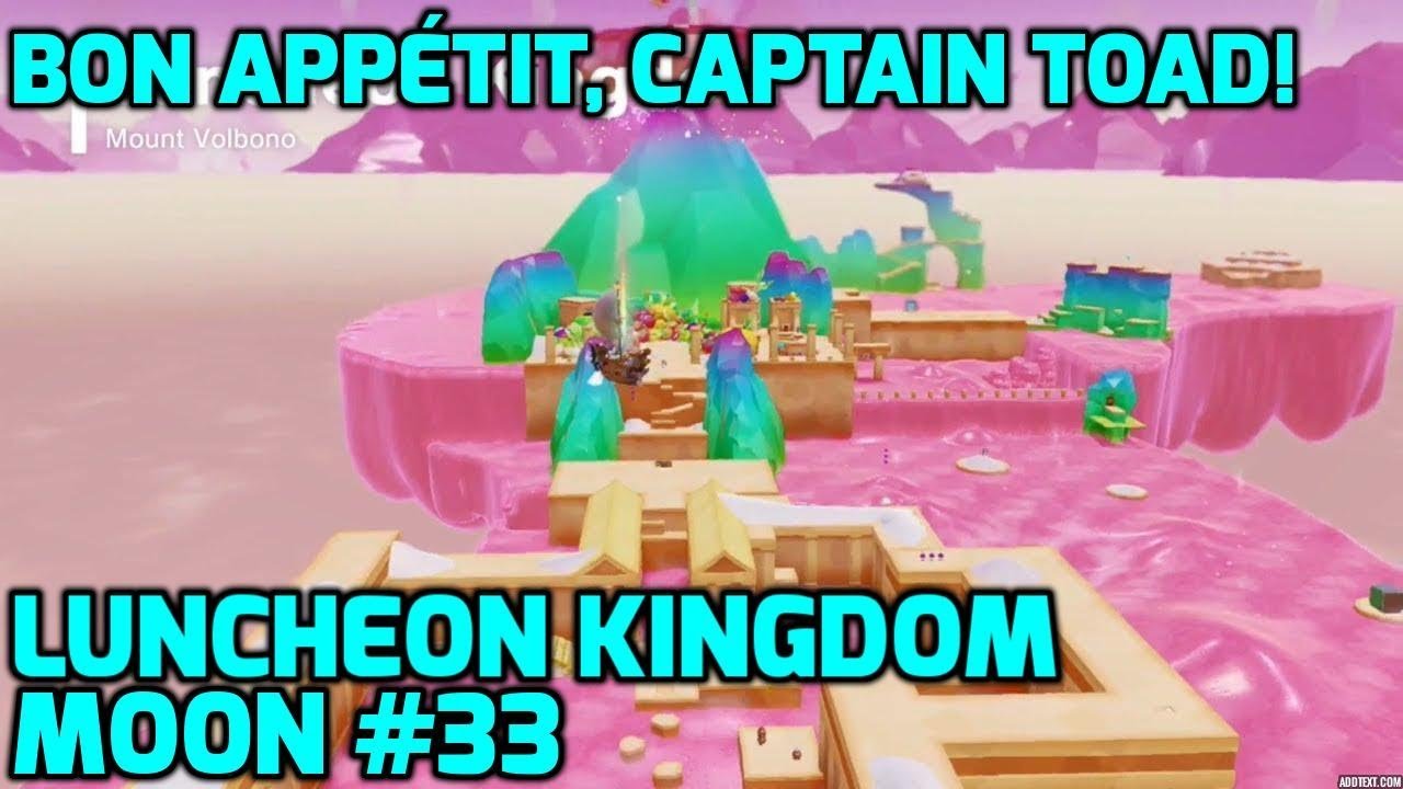 Super Mario Odyssey Luncheon Kingdom Moon 33 Bon Appétit, Captain