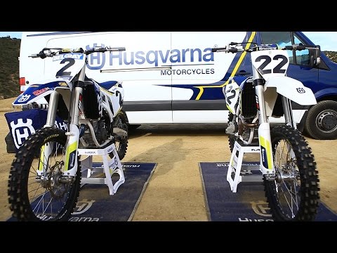 2016 Husqvarna FC450 Versus Husqvarna FC350 - Motocross Action Magazine