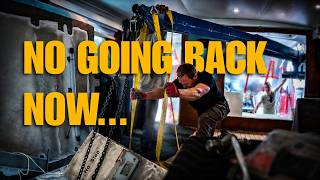 Installing a 1000 lb Generator in my 58' Viking Yacht! I Ep 14