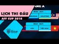 LỊCH THI ĐẤU CHÍNH THỨC AFF CUP 2018 | TROLL BÓNG ĐÁ