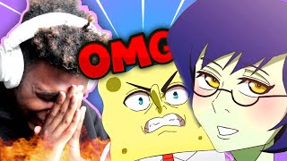 THERES A SPONGEBOB ANIME NOW!?!? - Spongebob Anime Ep 1 Reaction