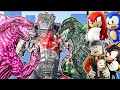 Evolved Godzilla VS Godzilla Minus Zero VS Mecha Godzilla Reaction