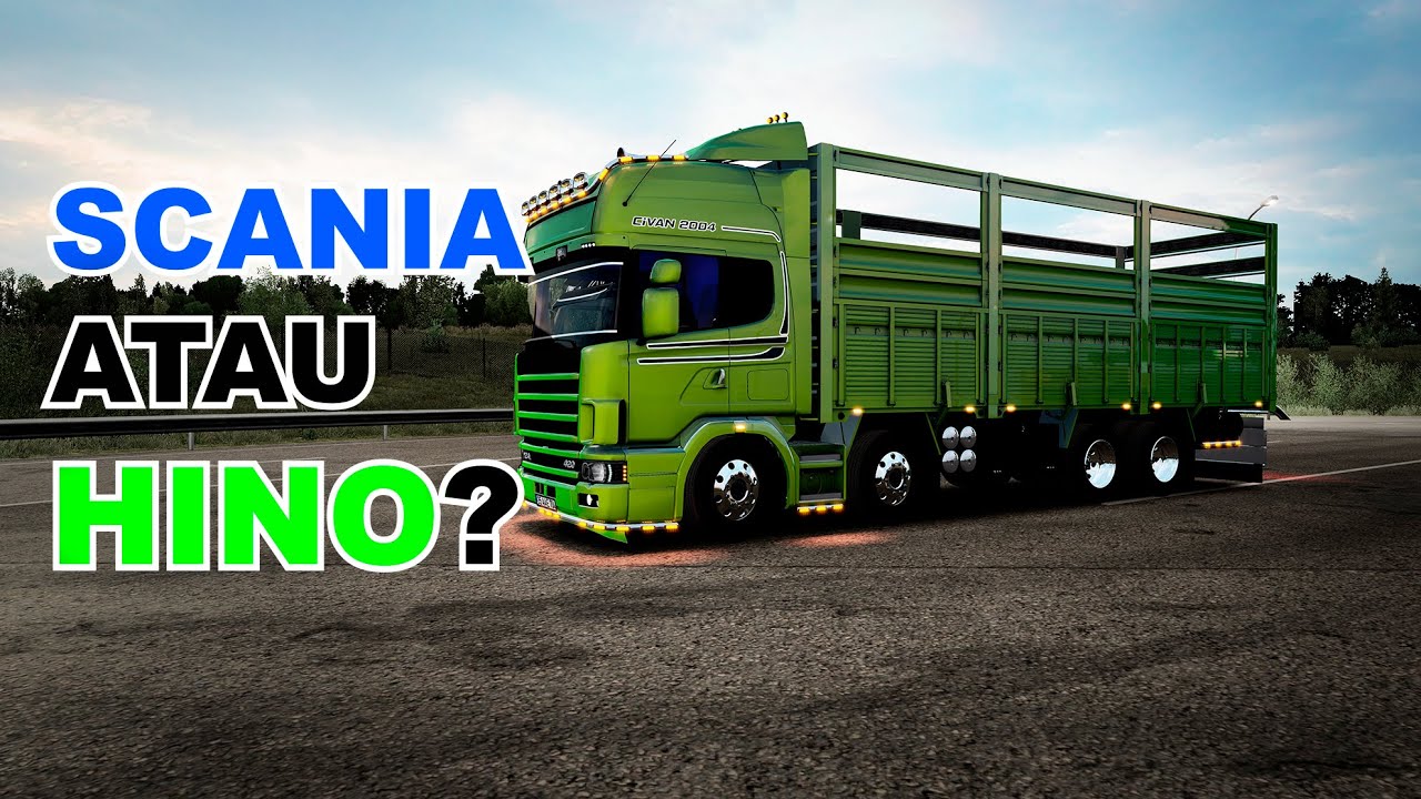 SCANIA RASA TRUK  CABE  Free Mod  Scania 124L Topline ETS2 