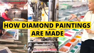 How Diamond Paintings Are Made Diamond Art Factory Compilation Part 2