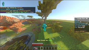 Cubecraft FFA Gameplay with RTX shaders!?