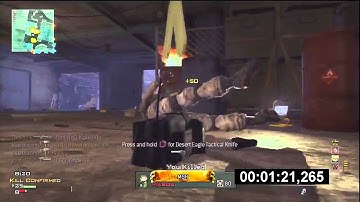 MW3 MOAB under 3 min with MP7 outpost rushing HD