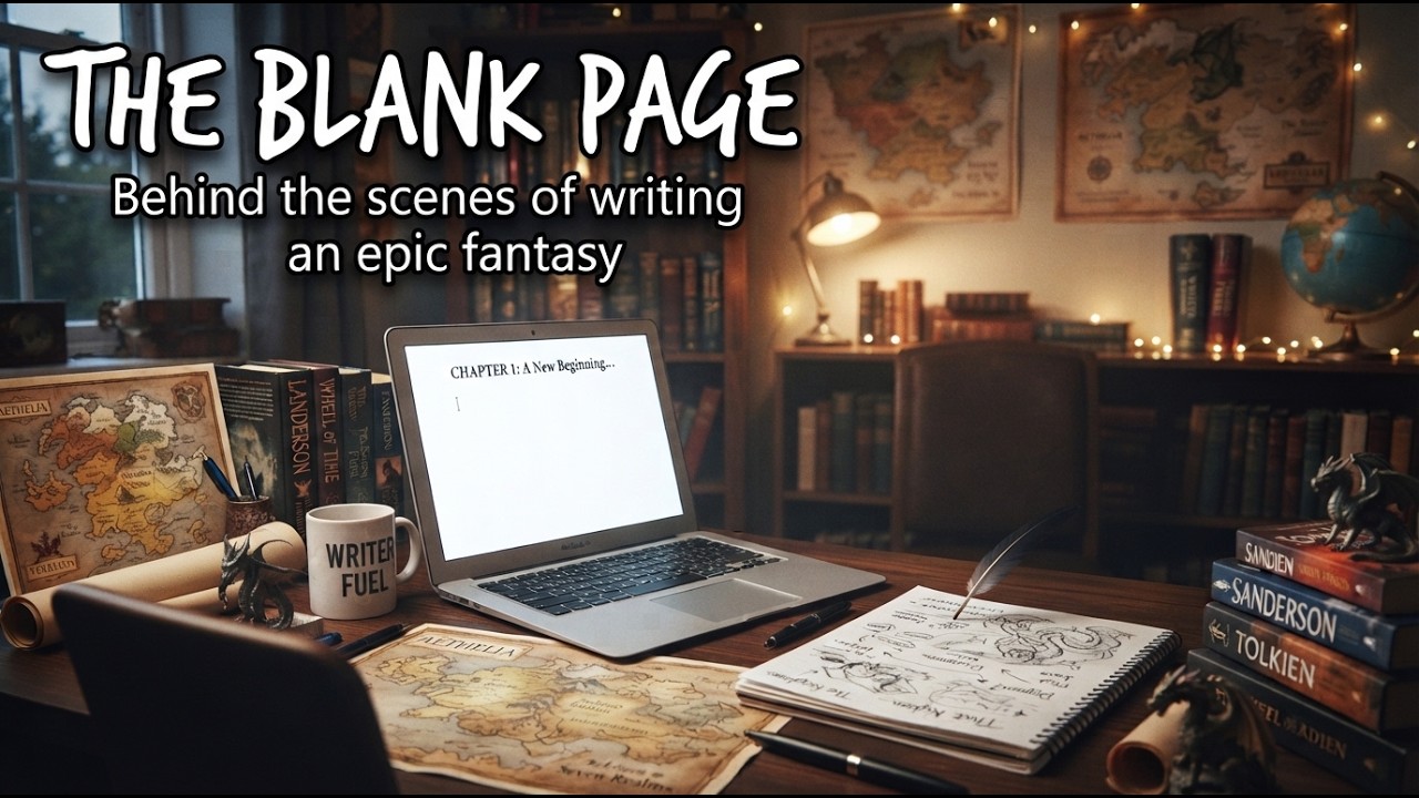 The Blank Page –Behind the Scenes of Writing an Epic Fantasy Chapter 1