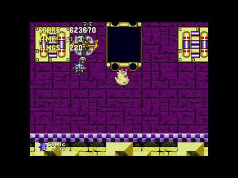 Super Sonic Vs Launch Base miniboss