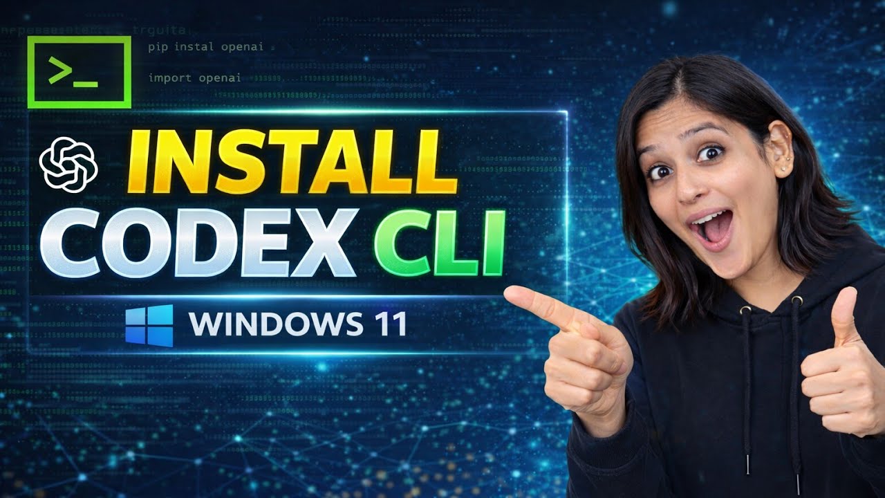 Install OpenAI Codex CLI on Windows 11 (2026) - The EASY Way Nobody ...