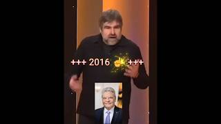 Volker Pispers und die Rede des Bundespräsidenten Joachim Gauck von 2016