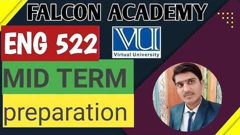 eng 522 mid term preparation 2022|eng 522 mid term important topics|eng 522 mid term preparation