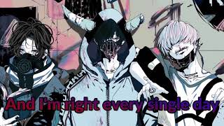 Nightcore-Riot Clean :Lyrics: