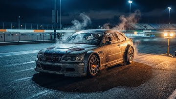 The BMW M3 GTR After the Race | A Legend Forged in Motorsport