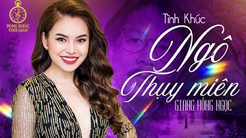 LIÊN KHÚC TÌNH KHÚC BUỒN, BẢN TÌNH CUỐI, NỖI ĐAU MUỘN MÀNG – GIANG HỒNG NGỌC | MV OFFICIAL