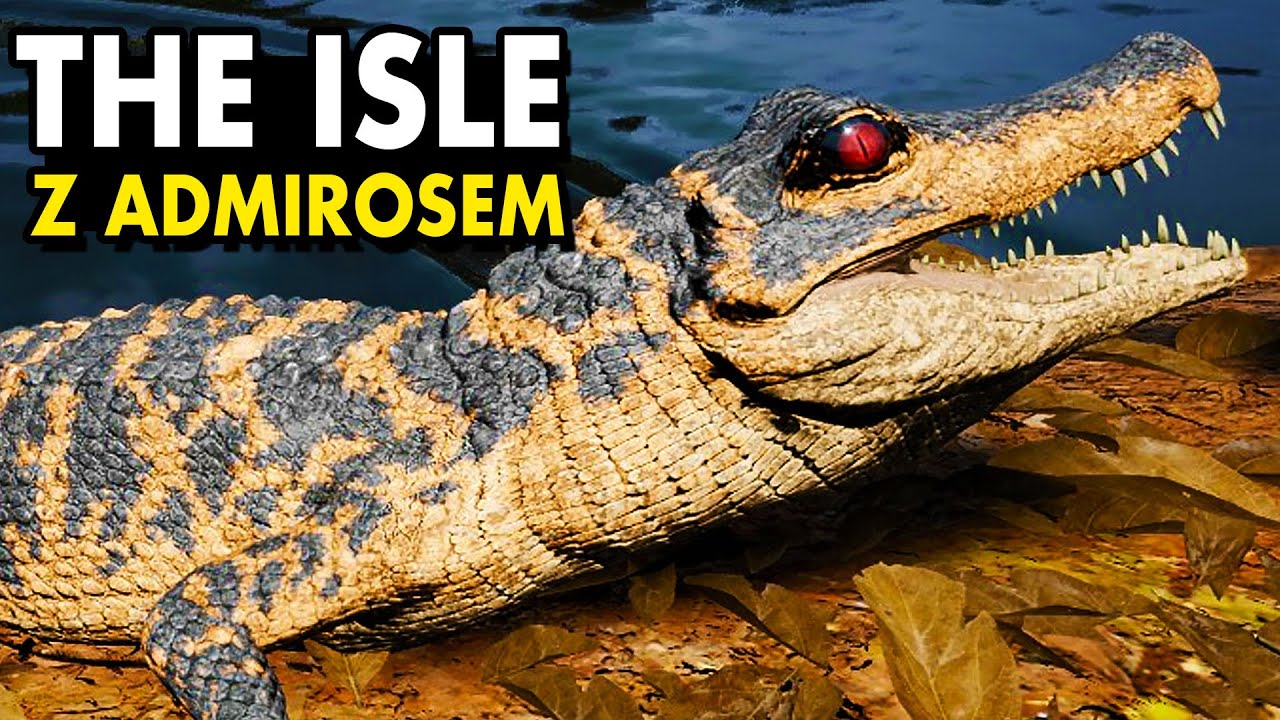 ZACZYNAMY GRĘ DEINOZUCHAMI z ADMIROSEM - THE ISLE EVRIMA