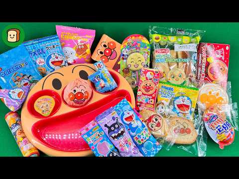 アンパンマン＆ドラえもんお菓子開封ASMR🍫最新ガチャ開封！何が出る？✨開封動画で癒しの音体験 Anpanman＆Draemon Candy Unboxing