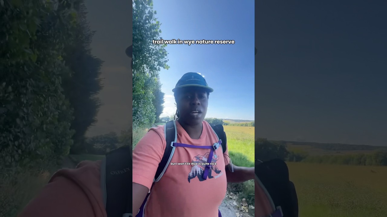 come on a trail walk with me in Wye Kent