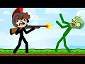 INVICTOR vs APOCALIPSIS ZOMBIE DE STICKMAN 😱