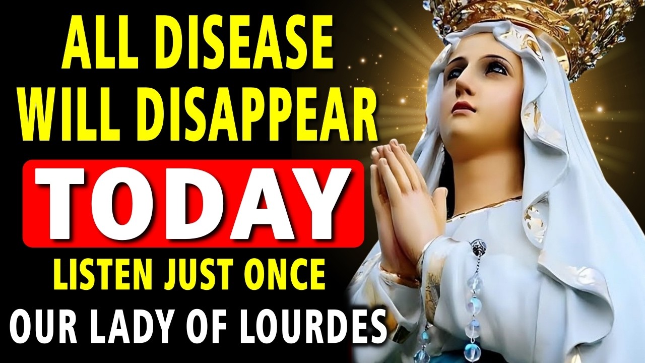 🌹Prayer OUR LADY OF LOURDES to RESOLVE URGENT and IMPOSSIBLE CAUSES within 24 Hours!