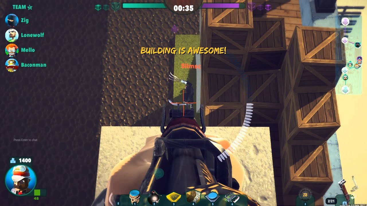 Block N Load Beta We win by scaring them episode 2