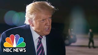 'She Just Died?': Trump Reacts To Justice Ginsburg's Passing | NBC News NOW