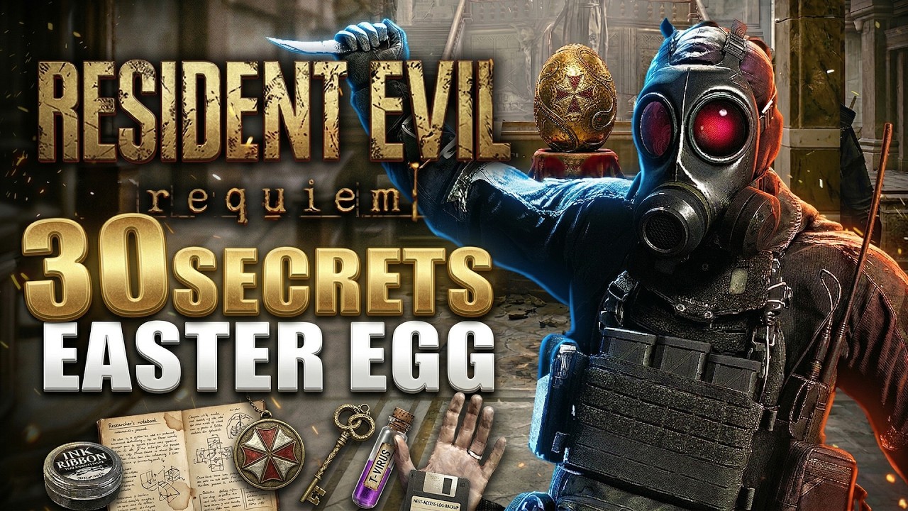 30 SECRETS incroyables CACHÉS dans Resident Evil Requiem ! (Easter Egg, Références,..)