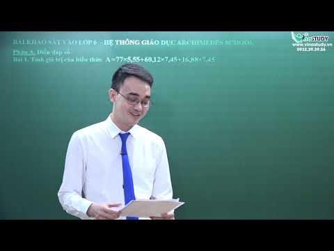 Video Ôn thi vào lớp 6 môn Toán - Giải chi tiết đề thi... - youtube