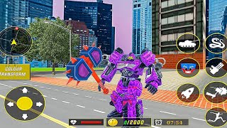 Army Robot Multiple Transformation Games: Tank Flying Car Wars of Robot| Android iOS Gameplay screenshot 5