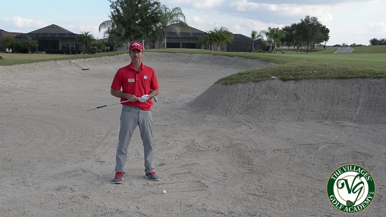 Golf Pro Tip Bunker Shots YouTube