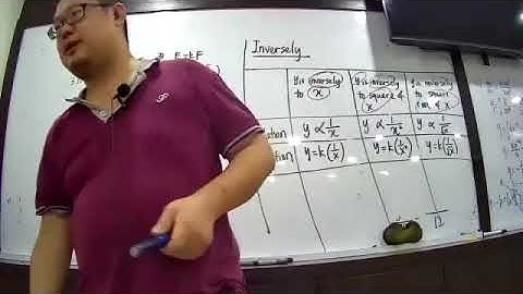 form 5 math chapter 1 variation (part 1)