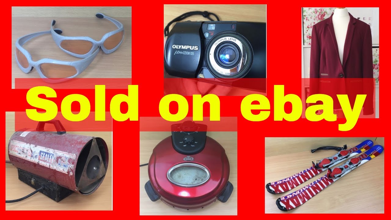 Sold on ebay reselling on ebay a few interesting items we sold