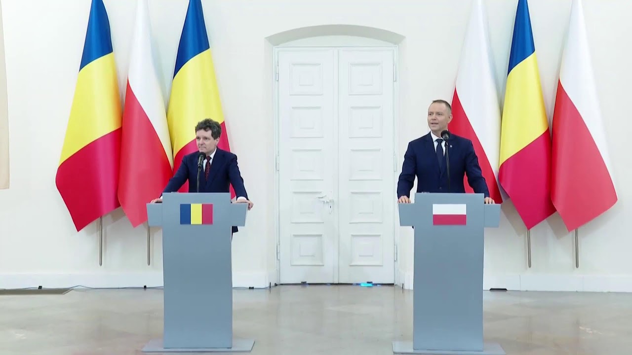 LIVE. Declarațiile lui Nicușor Dan din Polonia, după începutul războiului din Orientul Mijlociu