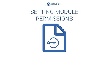 Setting Module Permissions - ngDesk Tutorial
