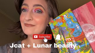 Jcat jungle roar 21 elements , lunar beauty beauty strawberry dream eye look