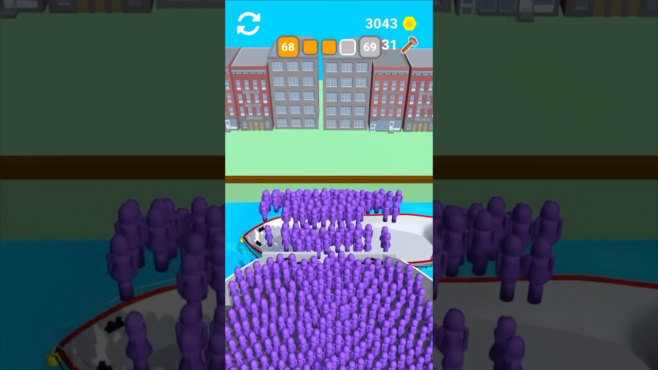 Escalators Run Game Level 68 