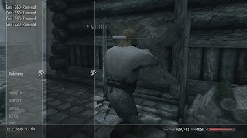 Skyrim - easy leveling skills with pickpockets