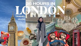 36 hours in London 🇬🇧 | big ben, les misérables, buckingham palace, & more