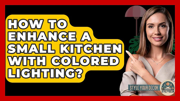 How To Enhance A Small Kitchen With Colored Lighting? - Style Your Decor