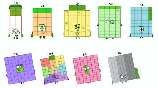 Numberblocks 14 To 94 Dance Lively To The New Music