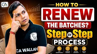CA Foundation May 2026 | How to Renew/Extend Validity of Sampurna Batches? Step By Step Process⏳