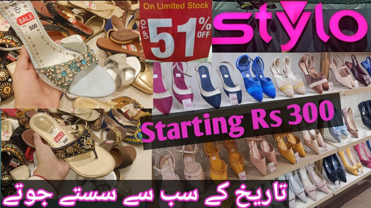 stylo shoes flat 51% off winter sale 2021 || court shoes heels sandals pumps